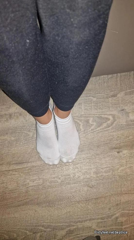 Love white ankle socks